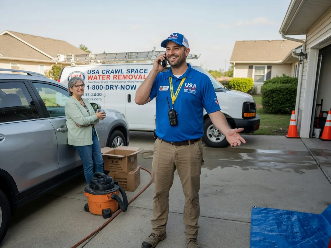 Crawl Space Water Removal Hallam, NE FAQs